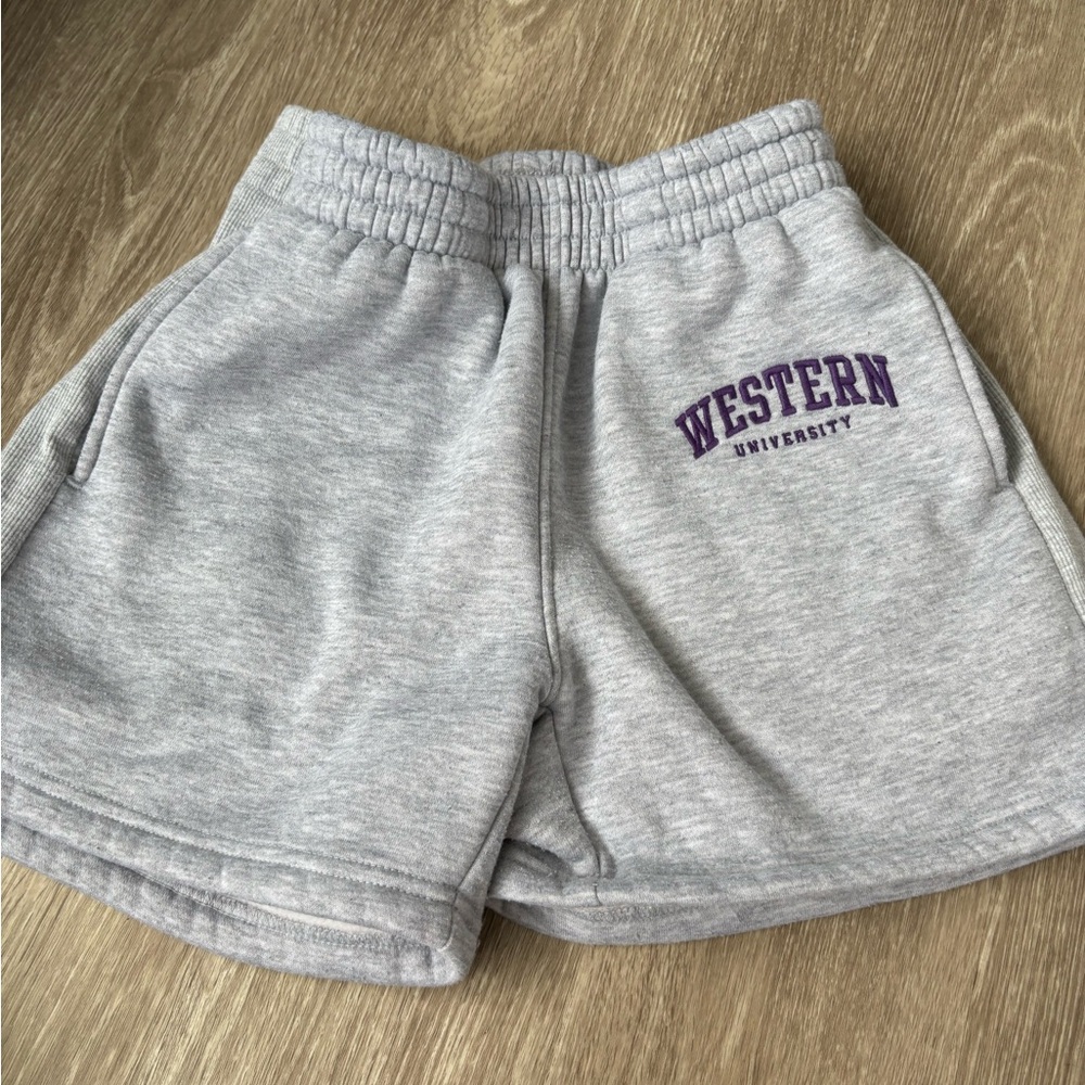 Gray Western University Shorts